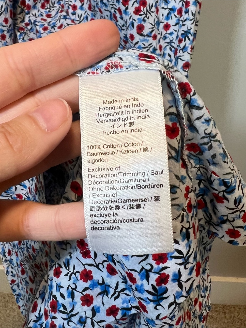 J. Crew Cotton Voile Empire Waist Maxi Dress Poppy Floral Print Sundress M NWT - Picture 12 of 13